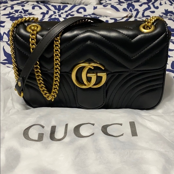 gg quilted bag